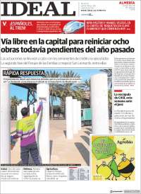 Portada de Ideal Almeria (España)