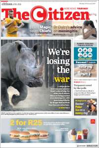 Portada de The Citizen (South Africa)