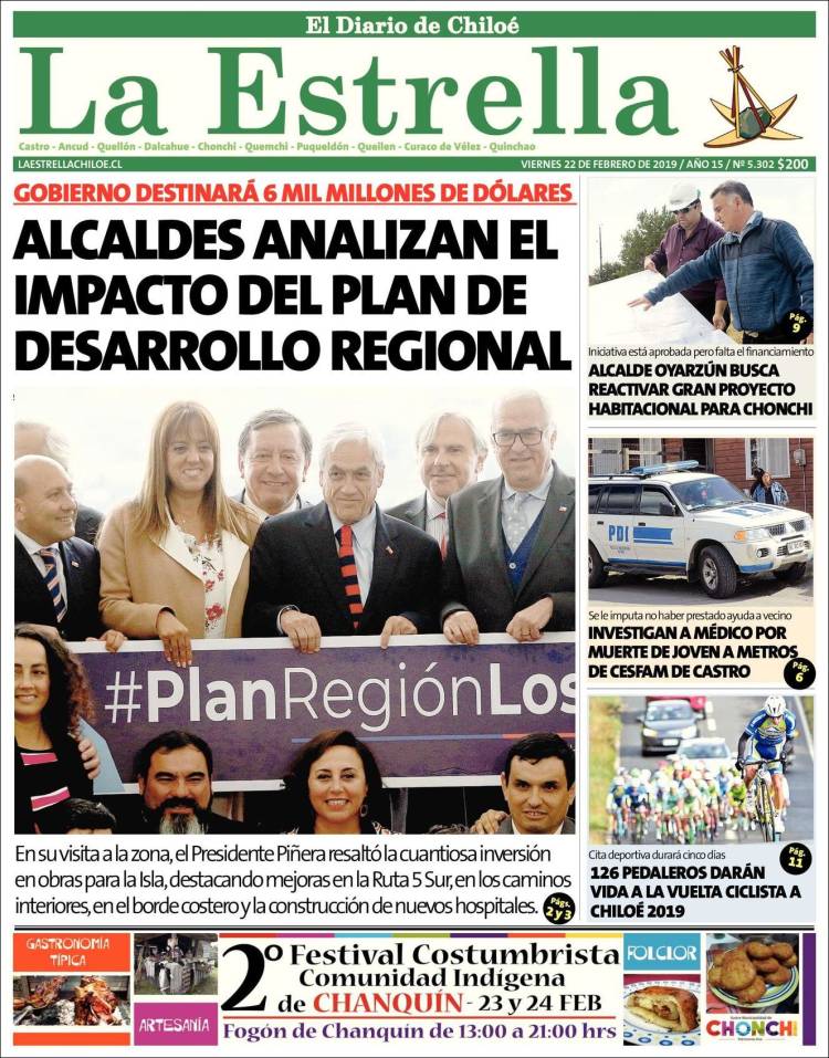 Portada de Estrella de Chiloé (Chile)