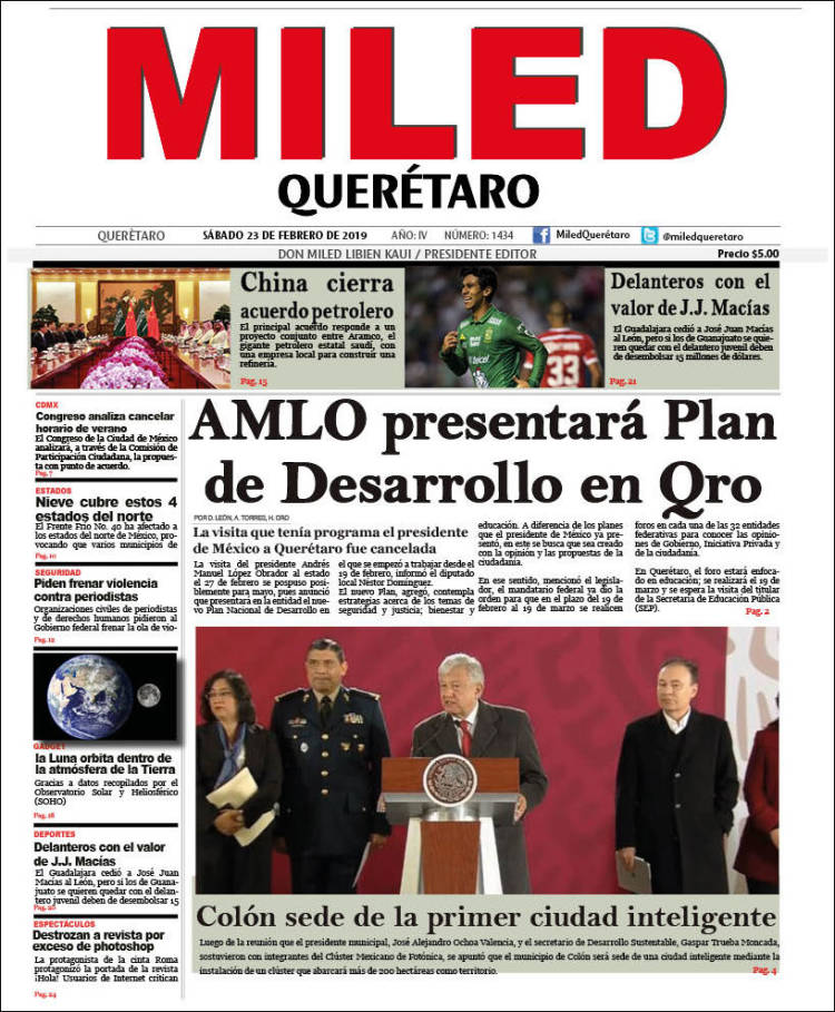 Portada de Miled - Querétaro (México)
