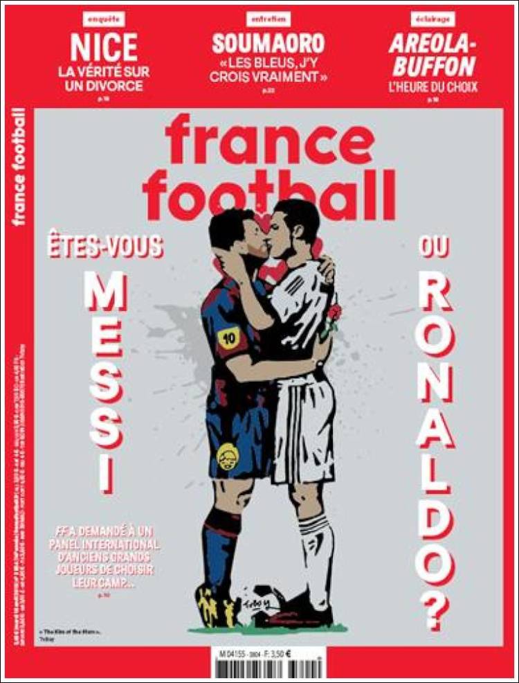 Portada de France Football (Francia)