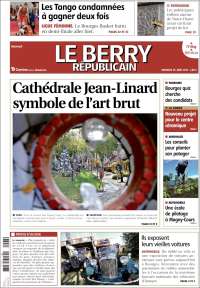 Portada de Berry Republicain (Francia)