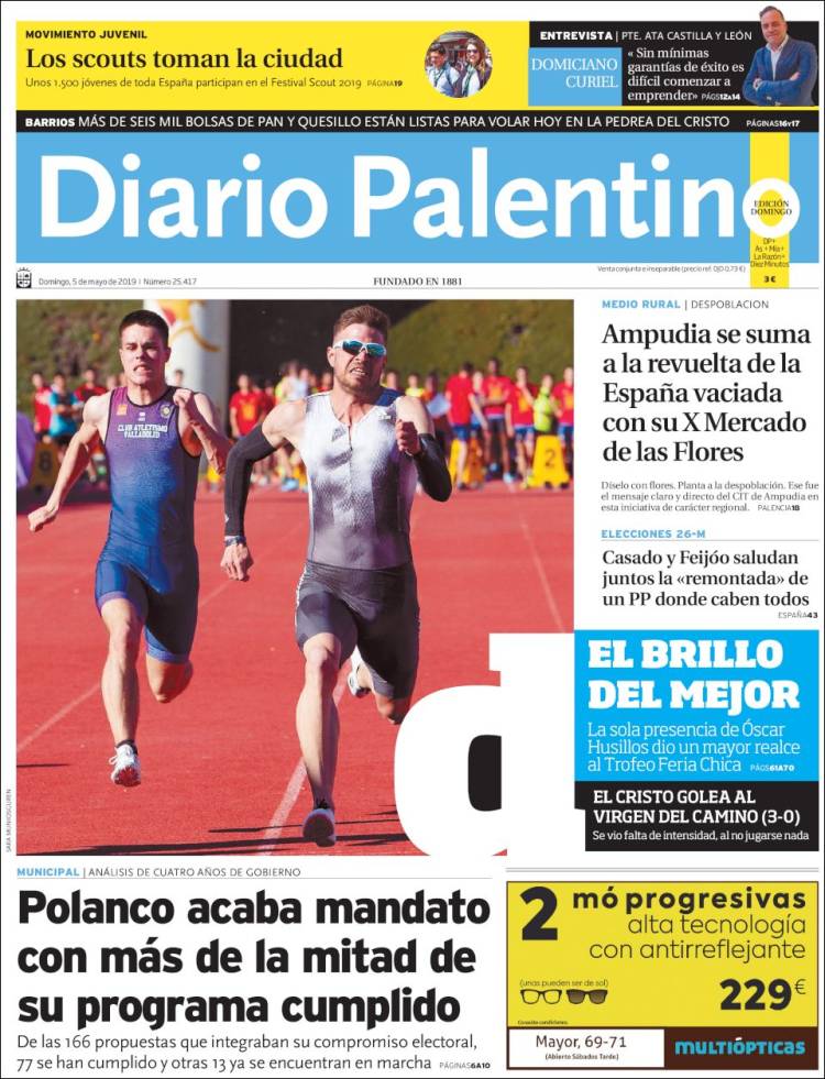 Portada de Diario Palentino (España)