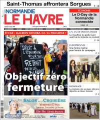 Portada de Le Havre Libre (Francia)