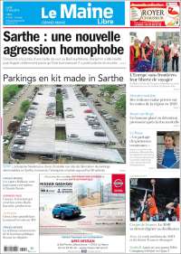 Portada de Le Maine Libre (Francia)