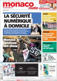 Portada de Nice-Matin (Francia)