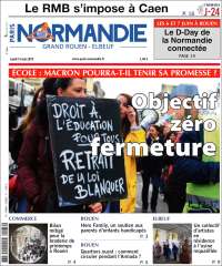 Portada de Paris Normandie (Francia)