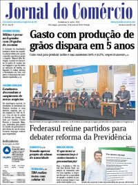 Portada de Jornal do Comércio (Brasil)