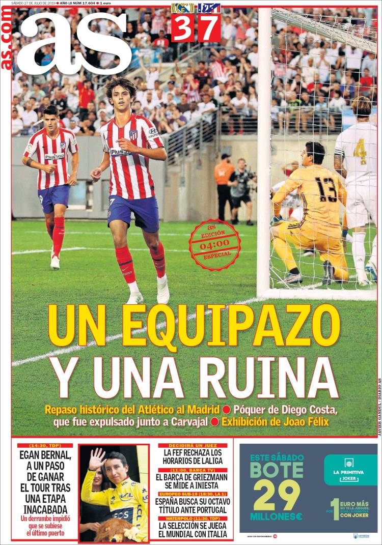 Portada de As (España)