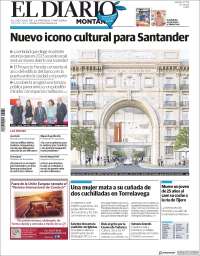 Portada de El Diario Montañés (España)