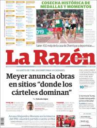 Portada de La Razón (México)