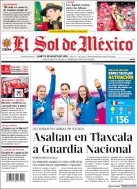 Portada de El Sol de México (México)