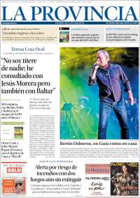 Portada de La Provincia (España)