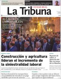 Portada de La Tribuna de Ciudad Real (España)