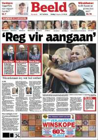 Portada de Beeld (South Africa)