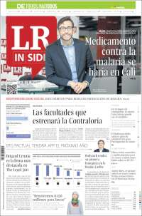 Portada de La Republica (Colombia)