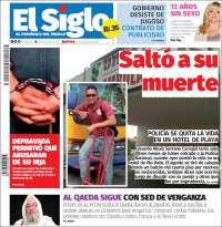 Portada de El Siglo (Panamá)