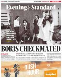 Portada de Evening Standard (United Kingdom)