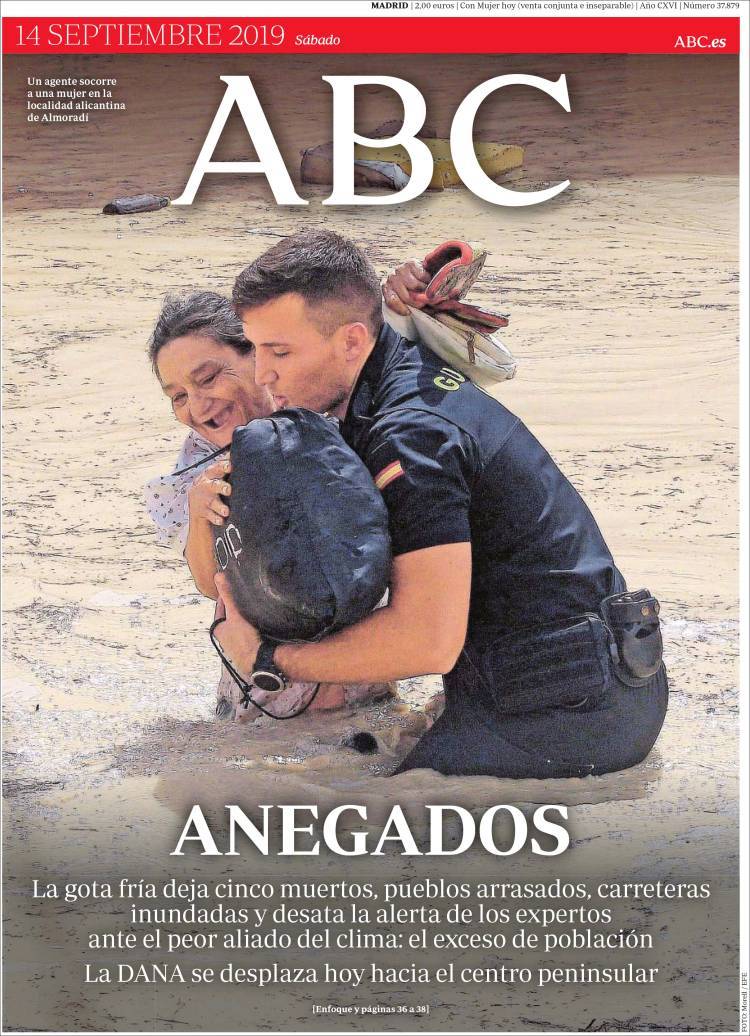 Portada de ABC (EspaÃ±a)