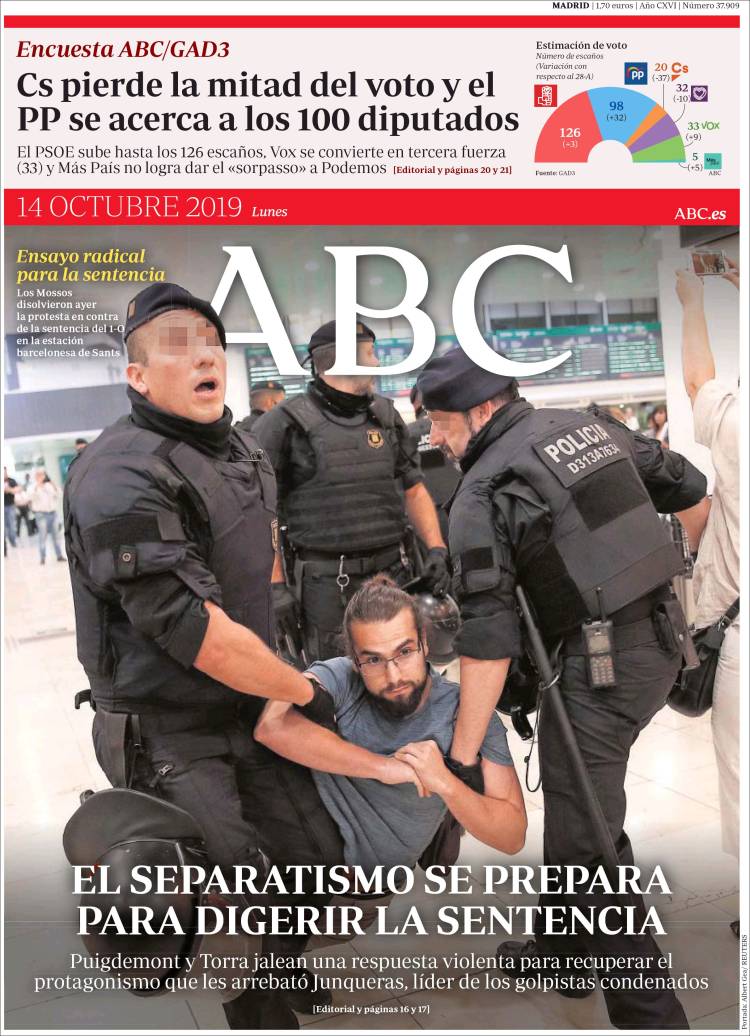 Portada de ABC (Espagne)