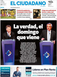 Portada de Diario El Ciudadano (Argentine)