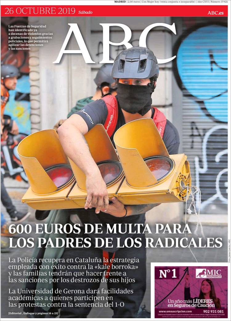 Portada de ABC (España)