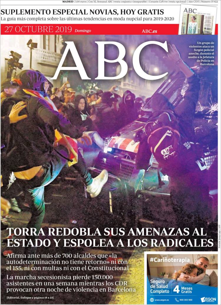 Portada de ABC (España)