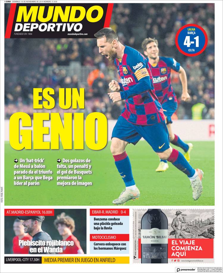 Periódico El Mundo Deportivo España Periódicos De España Toda La Prensa De Hoy 