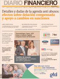 Portada de Diario Financiero (Chile)