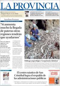 Portada de La Provincia (España)