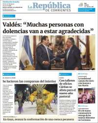 Portada de La República de Corrientes (Argentina)