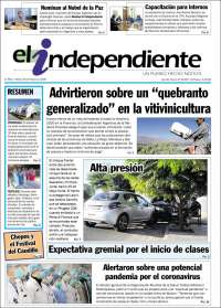 Portada de El Independiente (Argentina)