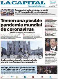 Portada de Diario La Capital - Mar del Plata (Argentina)