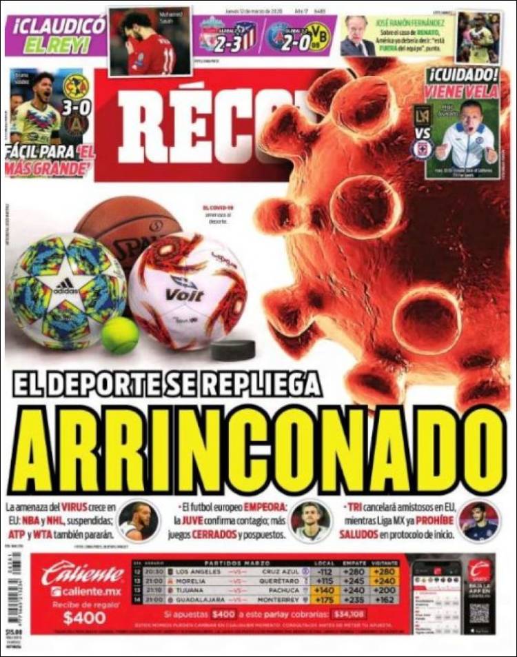 Portada de Record (México)