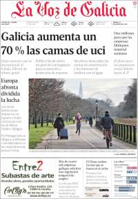 Portada de La Voz de Galicia (Spain)