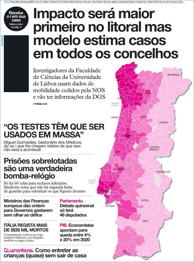 Portada de I - informação (Portugal)