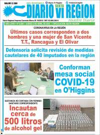 Portada de Diario VI Región (Chile)