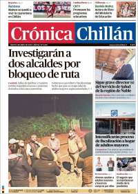 Portada de Crónica Chillán (Chile)