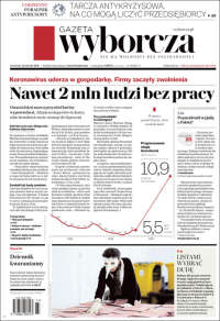 Portada de Gazeta Wyborcza (Polonia)