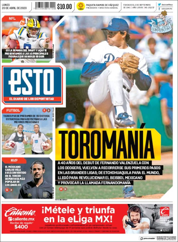 Portada de Esto (México)