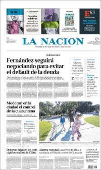 Portada de La Nación (Argentine)
