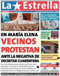 Portada de La Estrella de Tocopilla (Chile)