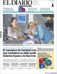 Portada de El Diario Montañés (España)