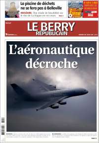 Portada de Berry Republicain (Francia)