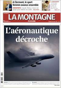 Portada de La Montagne (Francia)