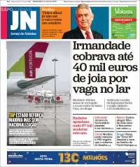 Portada de Jornal de Notícias (Portugal)