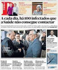 Portada de Público (Portugal)