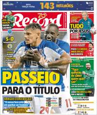 Portada de Record (Portugal)