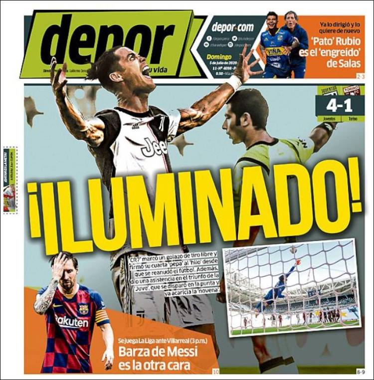 Portada de Depor (Perú)