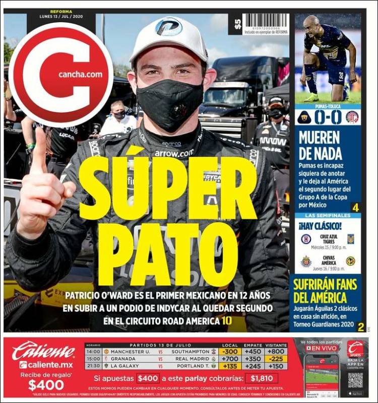 Portada de Cancha (México)